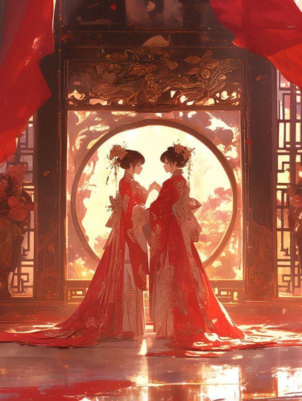 她却绾发为他人结局